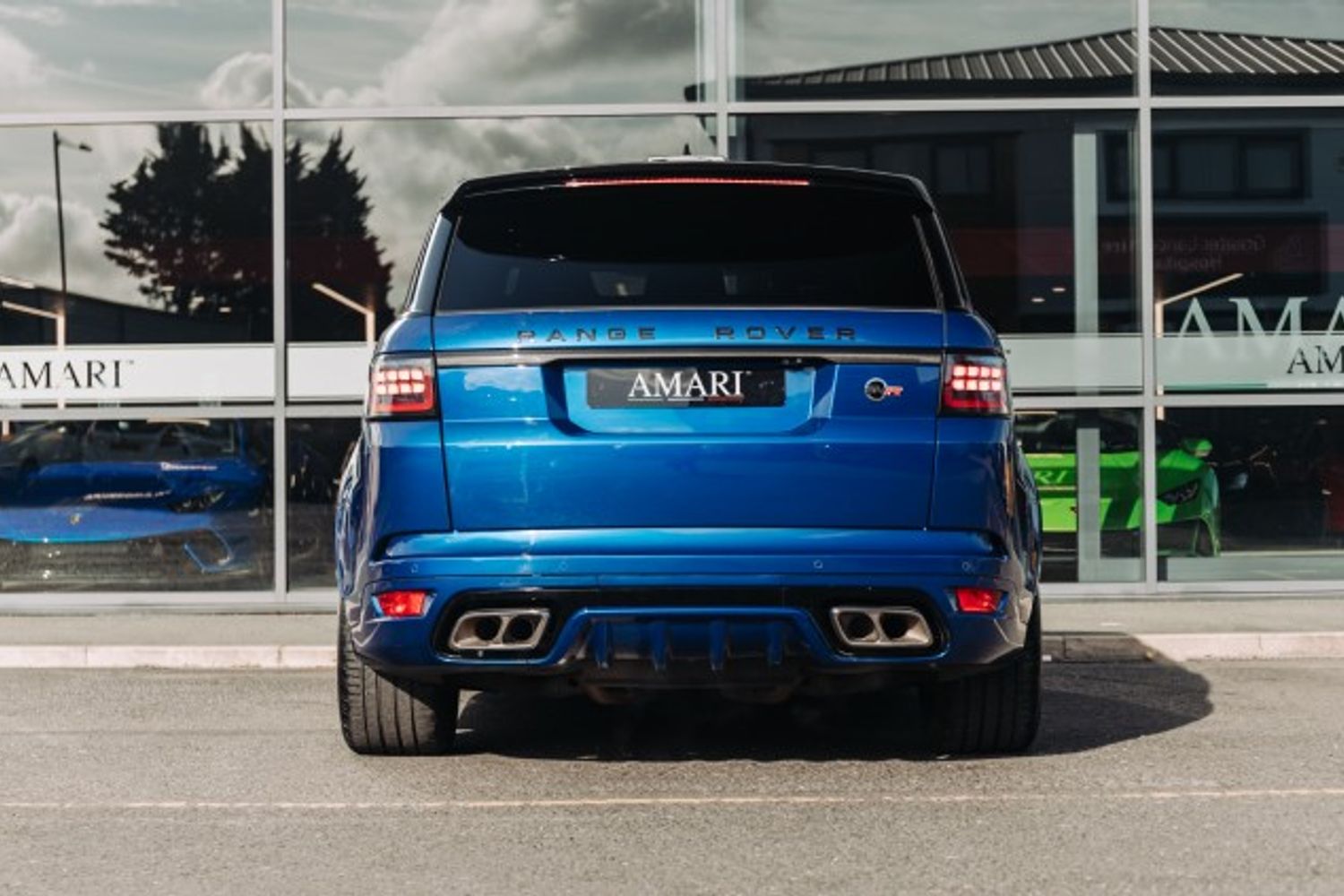 LAND ROVER RANGE ROVER SPORT ESTATE 5.0 SVR 5DR AUTOMATIC