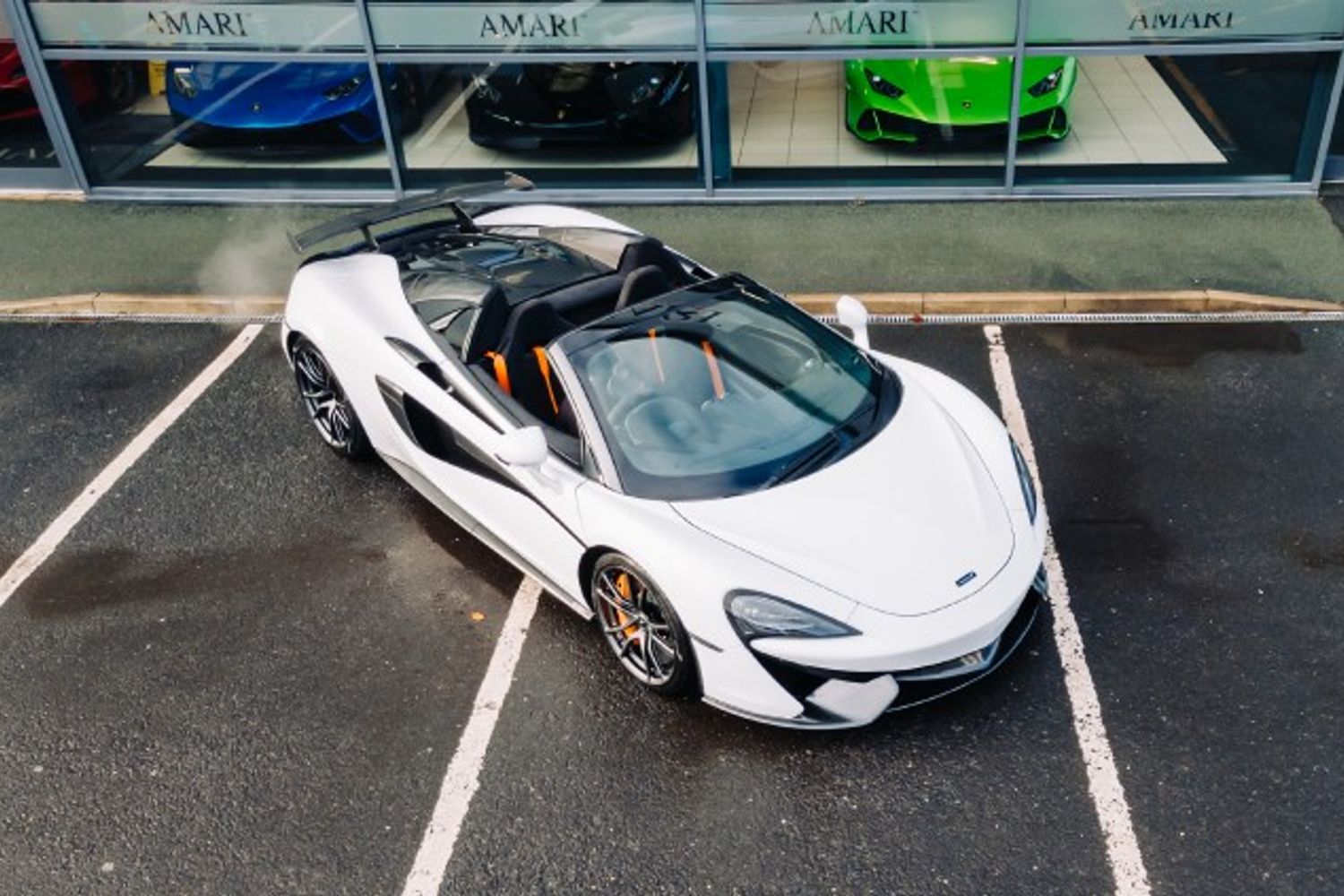 MCLAREN 570S V8 SSG CONVERTIBLE 3.8 V8 SSG 2DR SEMI AUTOMATIC