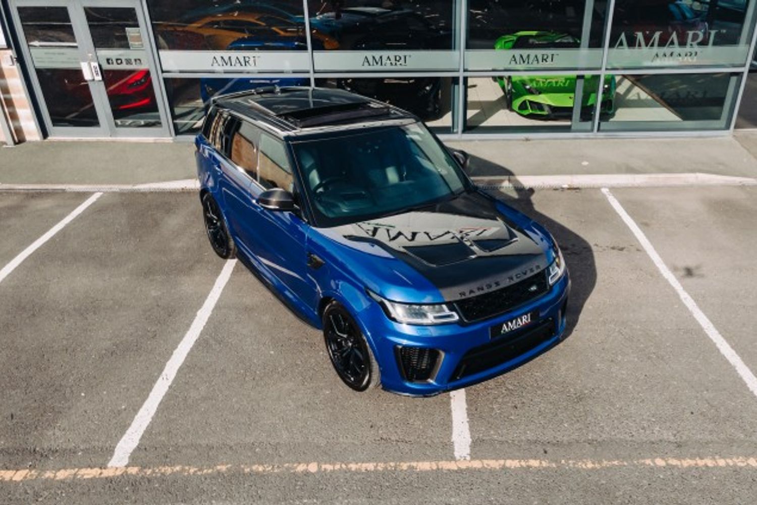 LAND ROVER RANGE ROVER SPORT ESTATE 5.0 SVR 5DR AUTOMATIC