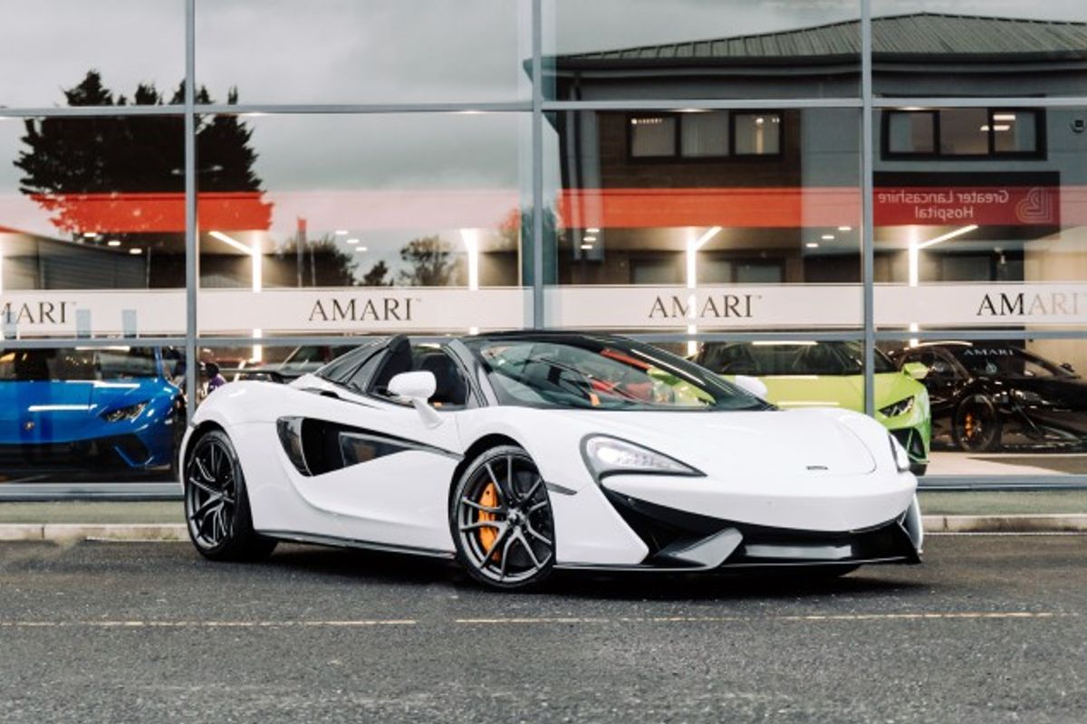 MCLAREN 570S V8 SSG CONVERTIBLE 3.8 V8 SSG 2DR SEMI AUTOMATIC