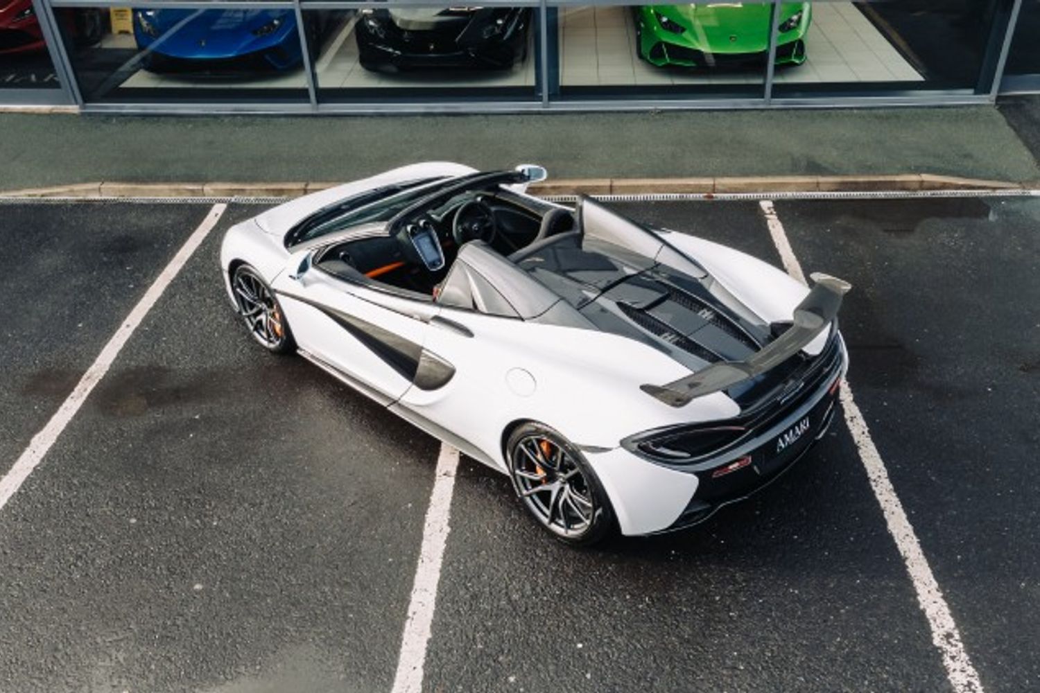 MCLAREN 570S V8 SSG CONVERTIBLE 3.8 V8 SSG 2DR SEMI AUTOMATIC