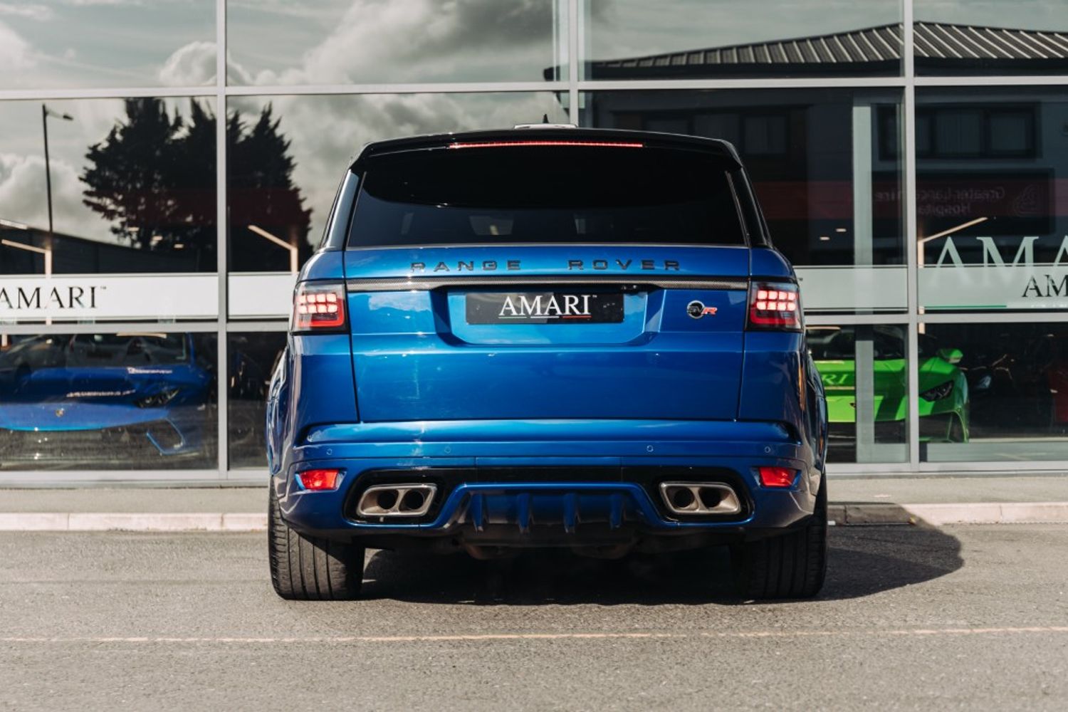 LAND ROVER RANGE ROVER SPORT ESTATE 5.0 SVR 5DR AUTOMATIC