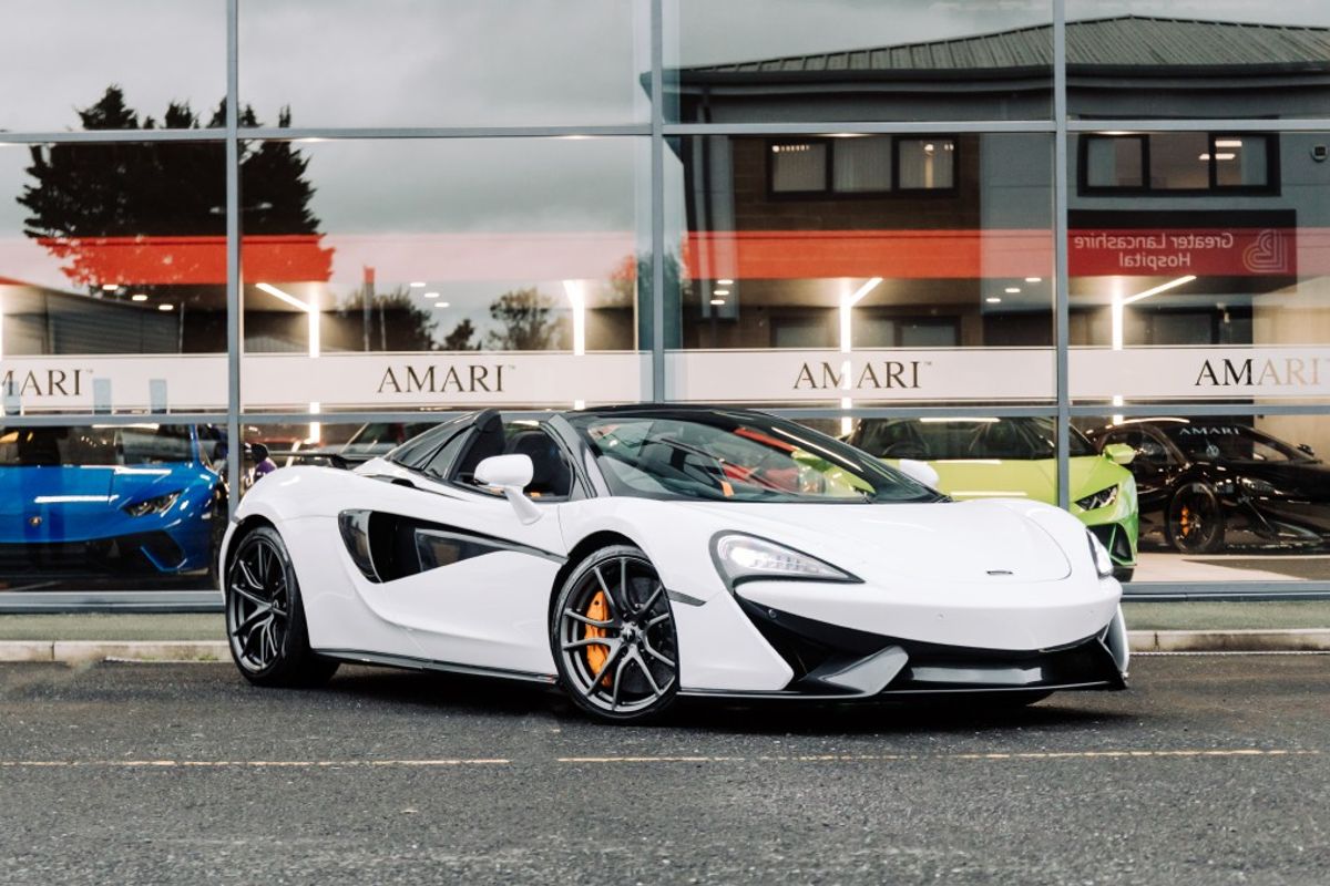 MCLAREN 570S V8 SSG CONVERTIBLE 3.8 V8 SSG 2DR SEMI AUTOMATIC