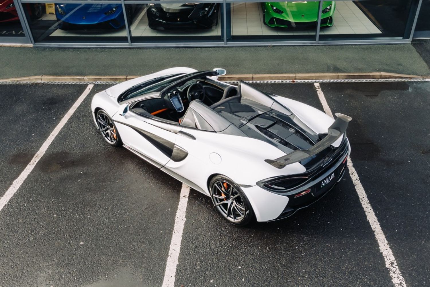 MCLAREN 570S V8 SSG CONVERTIBLE 3.8 V8 SSG 2DR SEMI AUTOMATIC