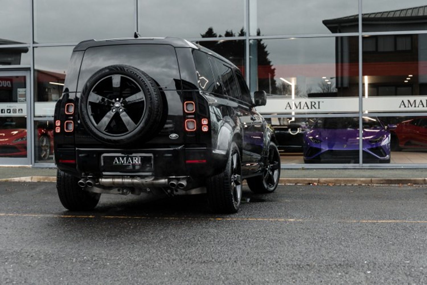 LAND ROVER DEFENDER V8 ESTATE 5.0 V8 5DR AUTOMATIC