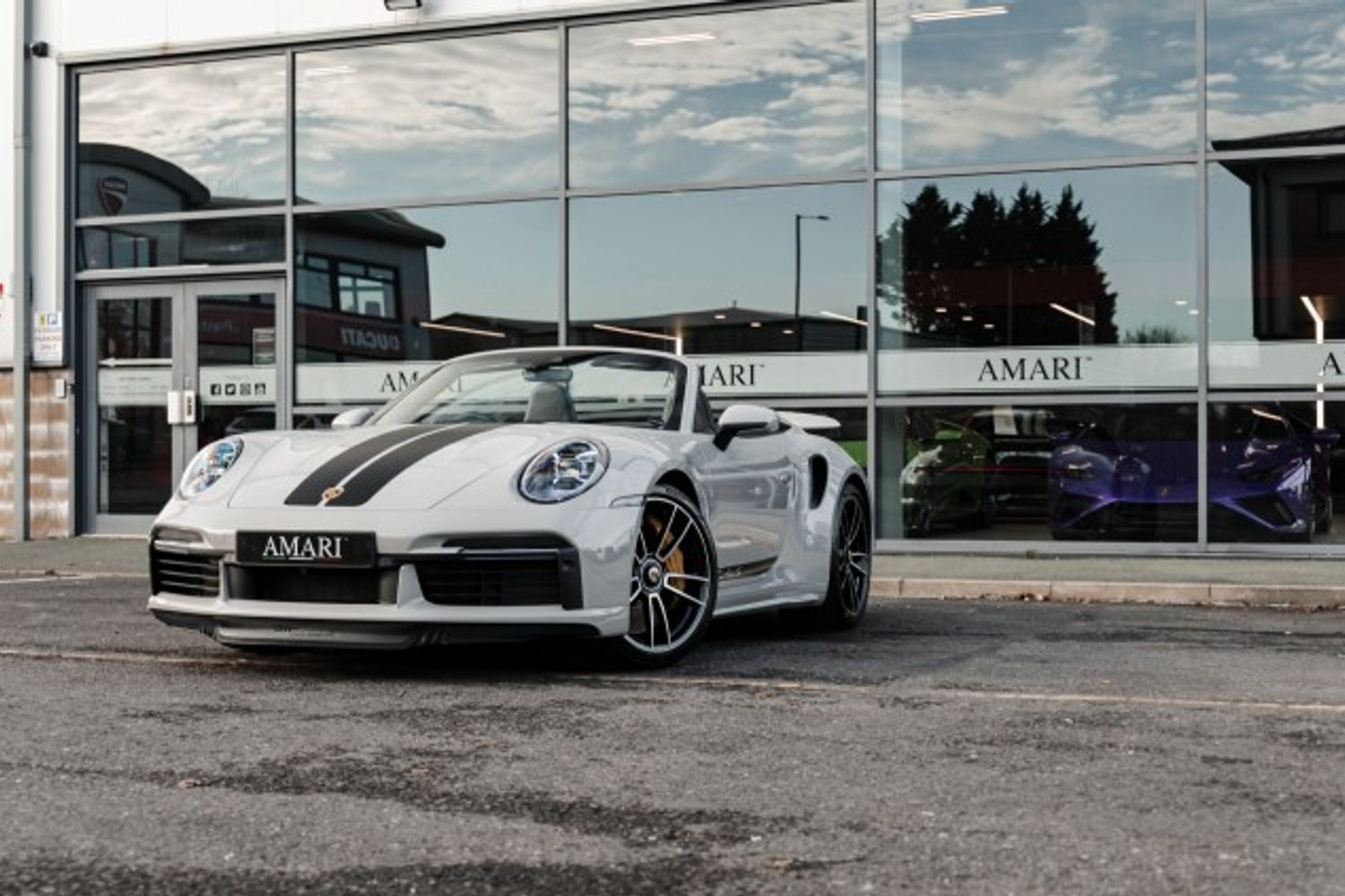 PORSCHE 911 CONVERTIBLE 3.7 TURBO S PDK 2DR SEMI AUTOMATIC
