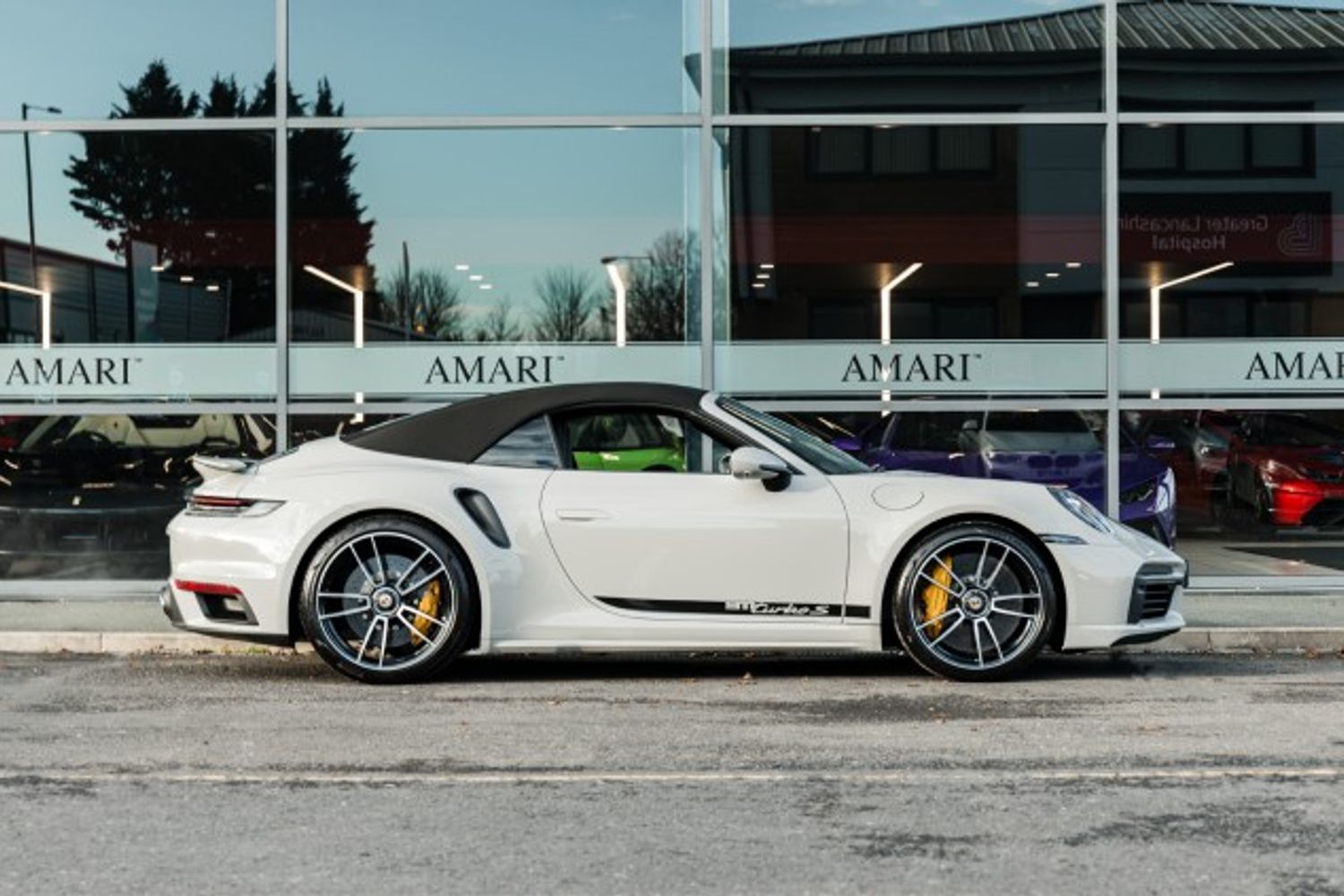 PORSCHE 911 CONVERTIBLE 3.7 TURBO S PDK 2DR SEMI AUTOMATIC
