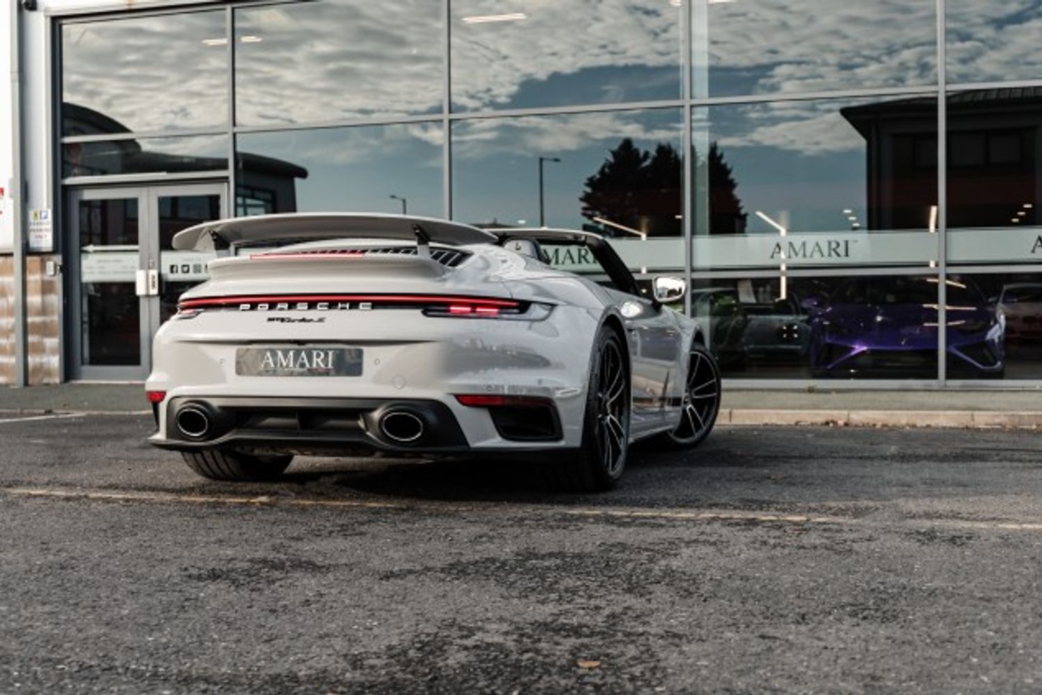 PORSCHE 911 CONVERTIBLE 3.7 TURBO S PDK 2DR SEMI AUTOMATIC