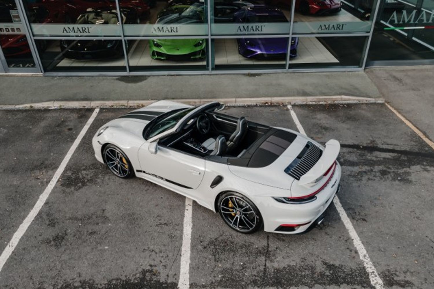 PORSCHE 911 CONVERTIBLE 3.7 TURBO S PDK 2DR SEMI AUTOMATIC