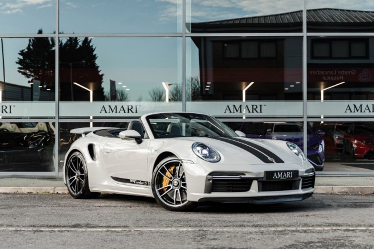 PORSCHE 911 CONVERTIBLE 3.7 TURBO S PDK 2DR SEMI AUTOMATIC