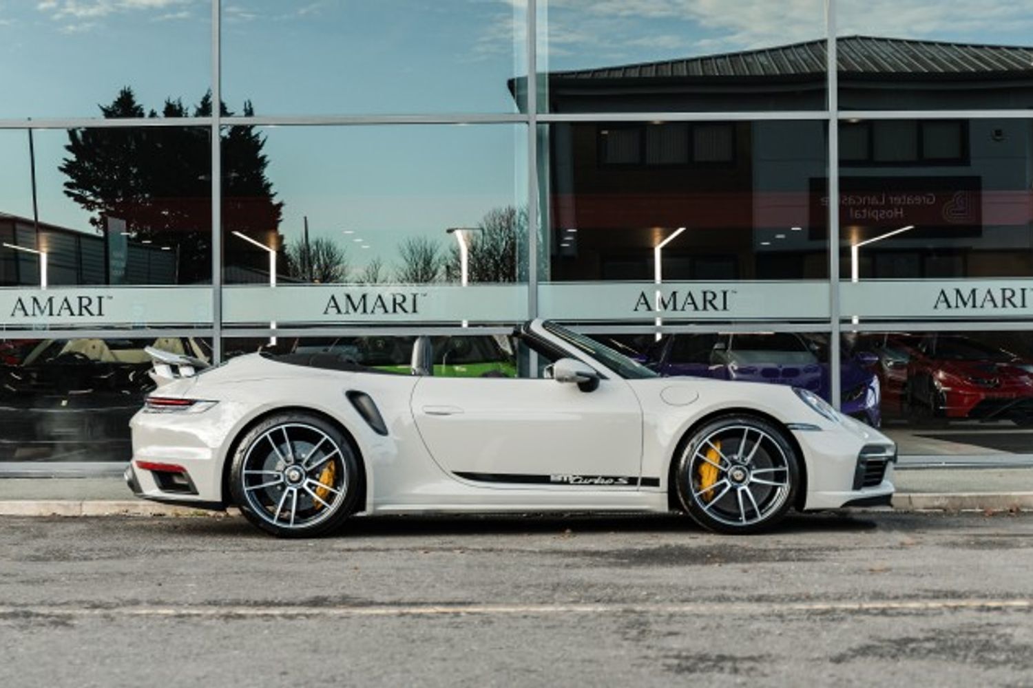 PORSCHE 911 CONVERTIBLE 3.7 TURBO S PDK 2DR SEMI AUTOMATIC
