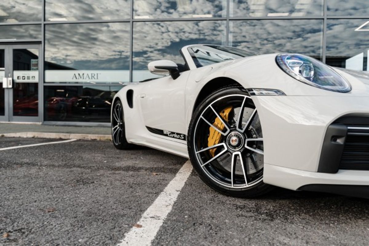 PORSCHE 911 CONVERTIBLE 3.7 TURBO S PDK 2DR SEMI AUTOMATIC