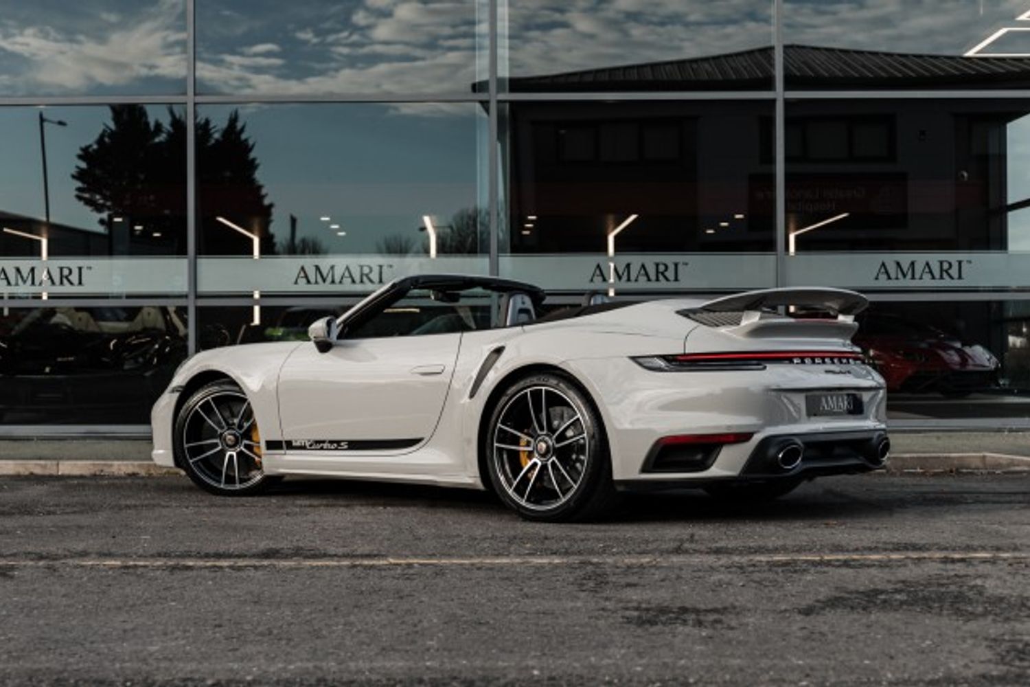 PORSCHE 911 CONVERTIBLE 3.7 TURBO S PDK 2DR SEMI AUTOMATIC