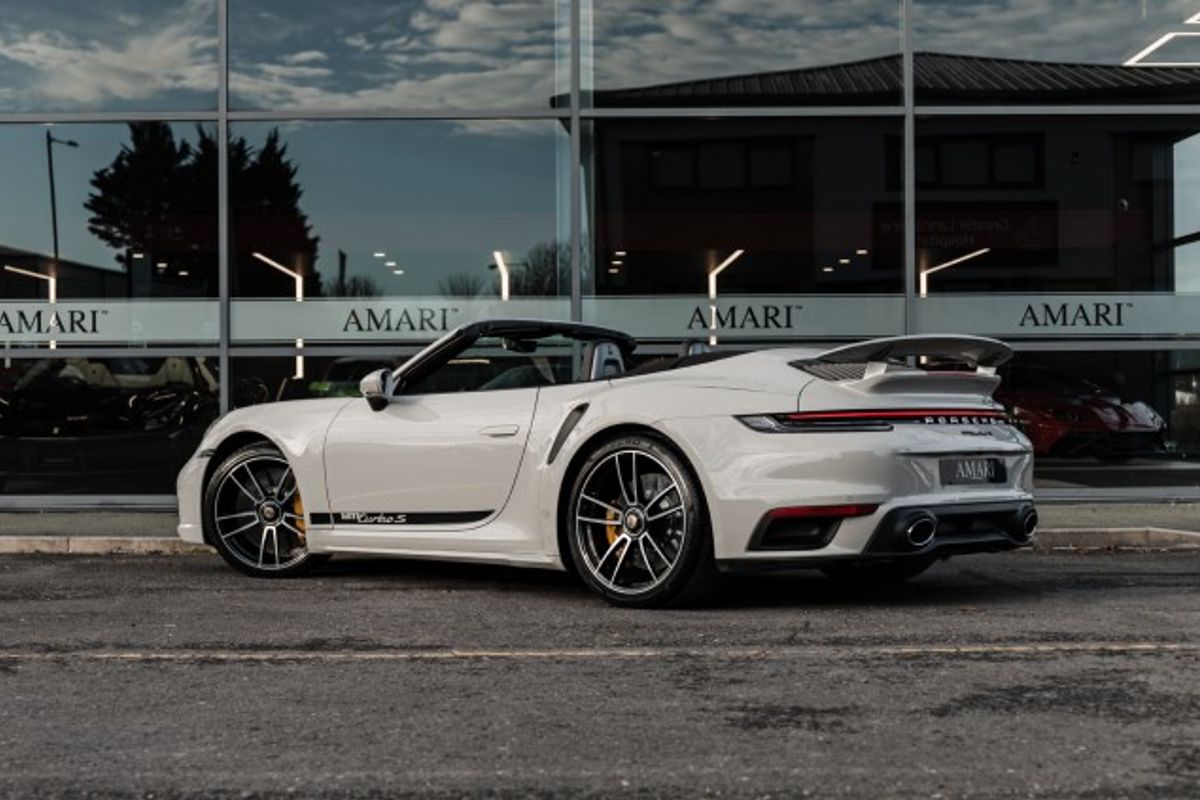 PORSCHE 911 CONVERTIBLE 3.7 TURBO S PDK 2DR SEMI AUTOMATIC