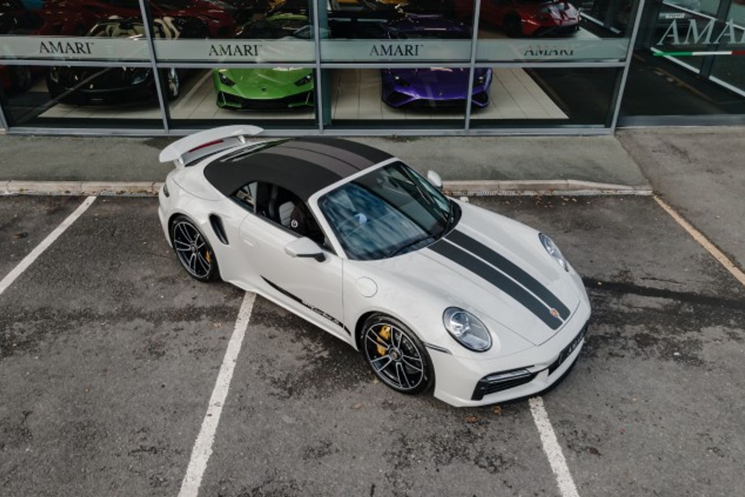 PORSCHE 911 CONVERTIBLE 3.7 TURBO S PDK 2DR SEMI AUTOMATIC
