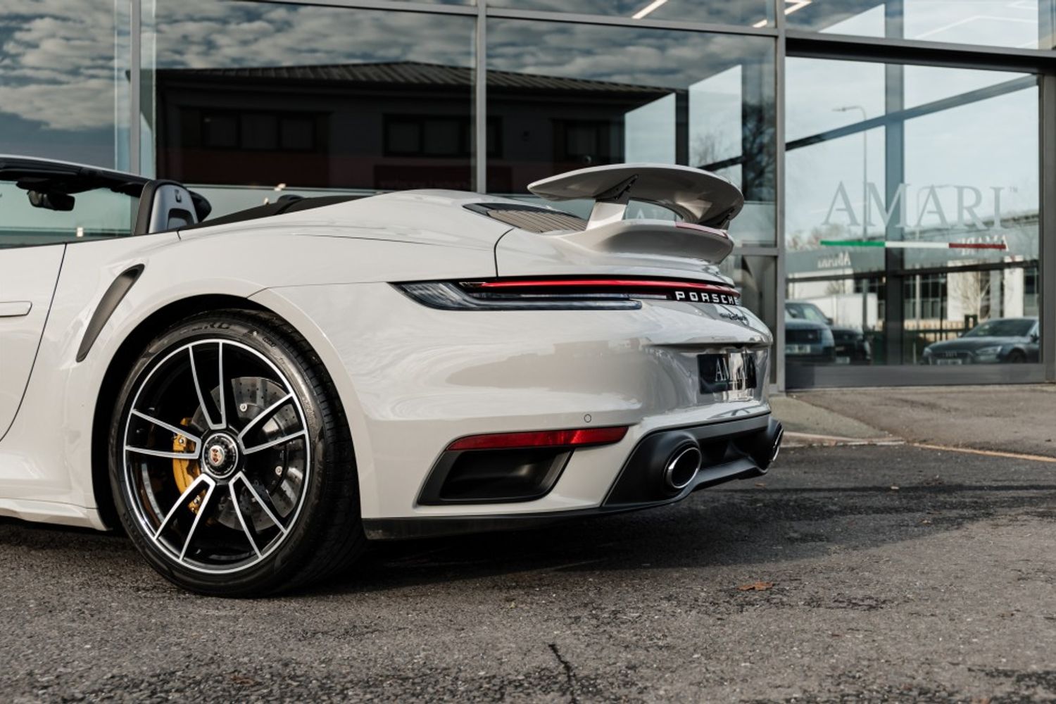 PORSCHE 911 CONVERTIBLE 3.7 TURBO S PDK 2DR SEMI AUTOMATIC