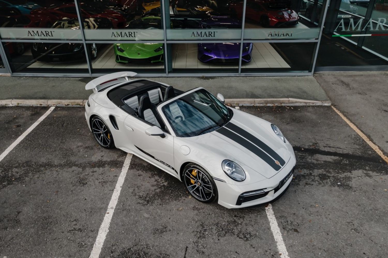 PORSCHE 911 CONVERTIBLE 3.7 TURBO S PDK 2DR SEMI AUTOMATIC
