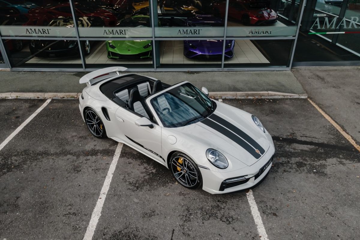PORSCHE 911 CONVERTIBLE 3.7 TURBO S PDK 2DR SEMI AUTOMATIC