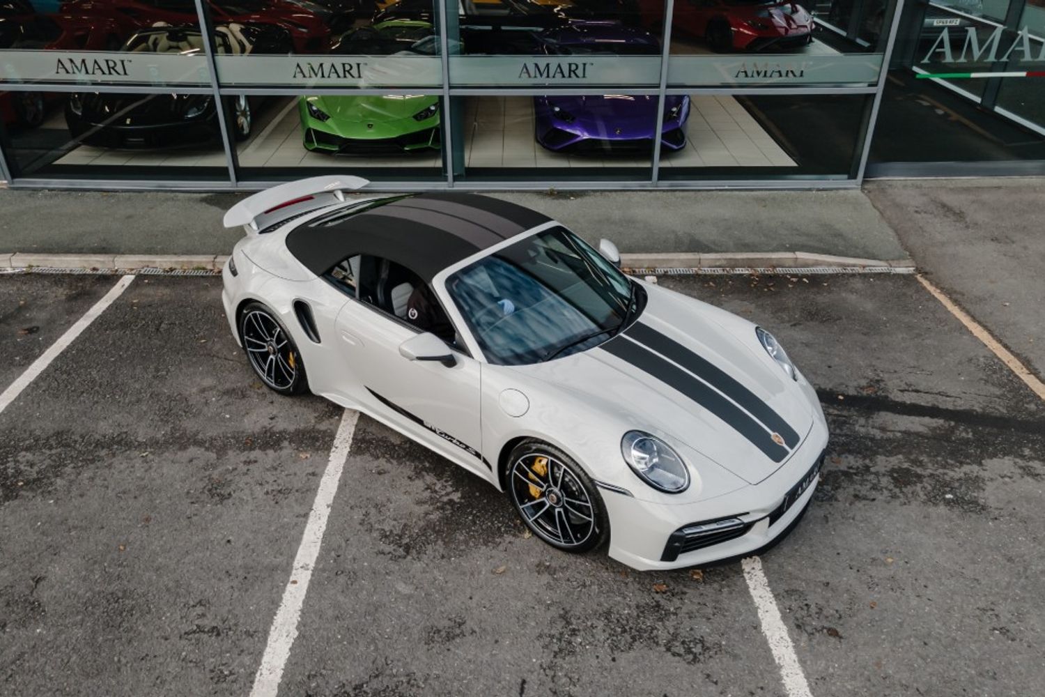 PORSCHE 911 CONVERTIBLE 3.7 TURBO S PDK 2DR SEMI AUTOMATIC
