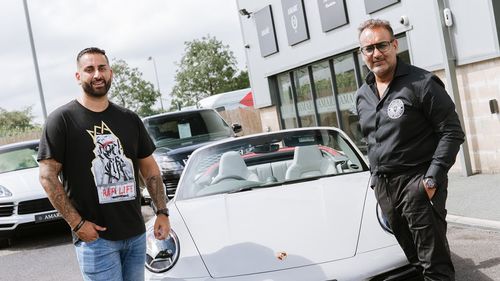 Yiannimize Collects His Latest Car From AMARI