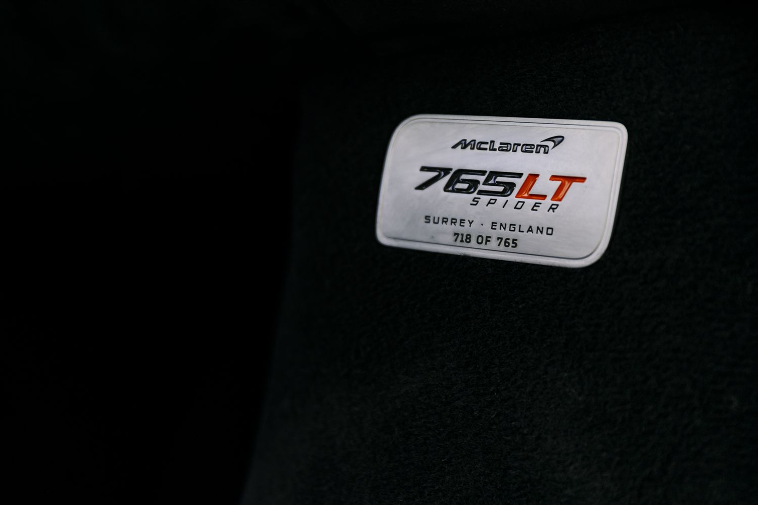 McLaren 765LT V8 SSG