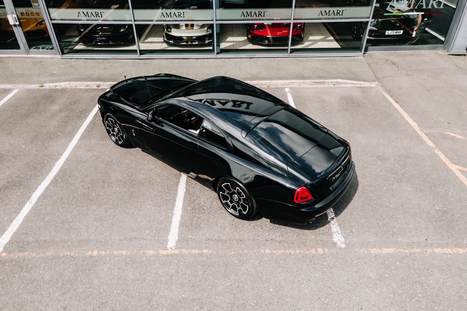 Rolls Royce Wraith Black Badge