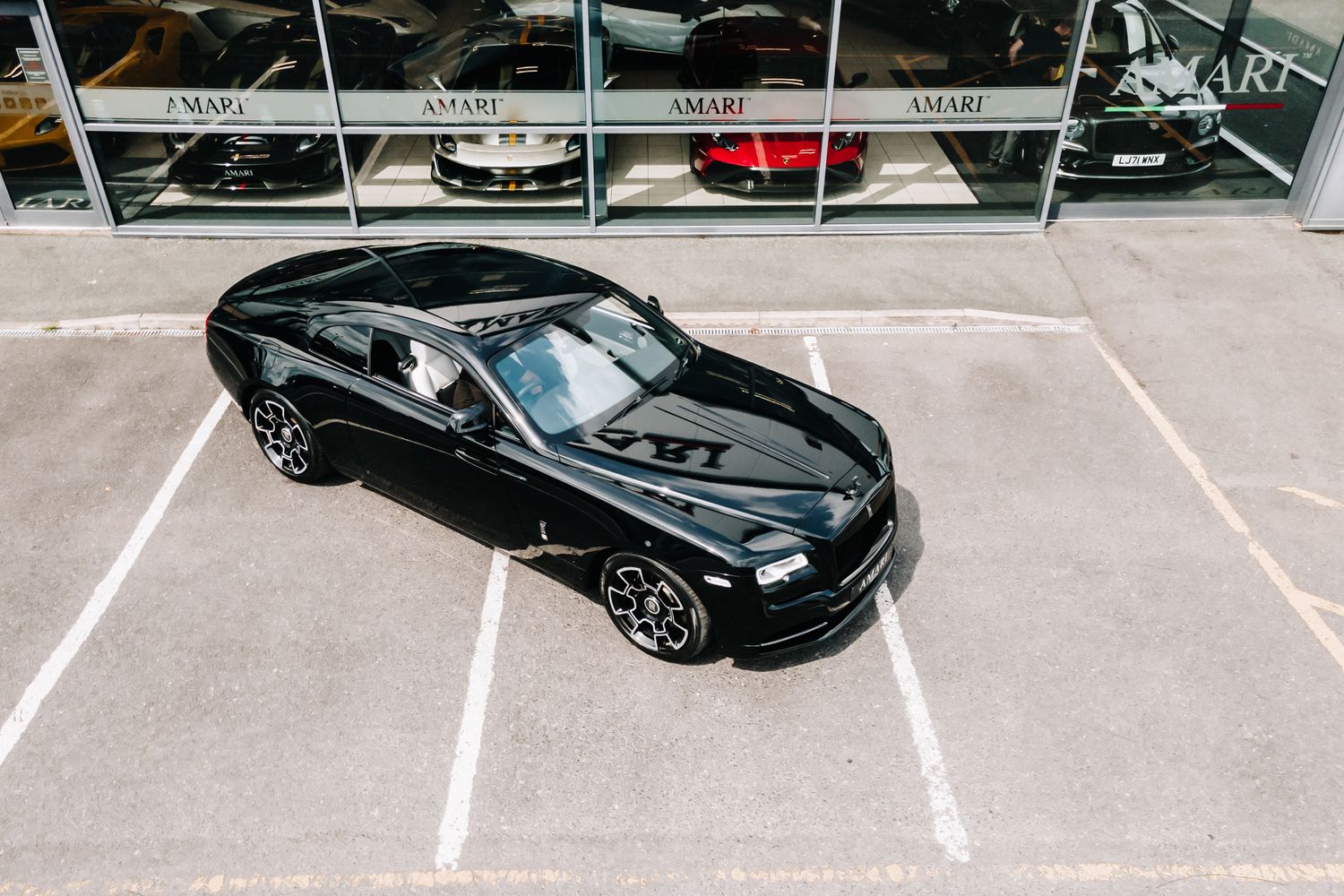 Rolls Royce Wraith Black Badge