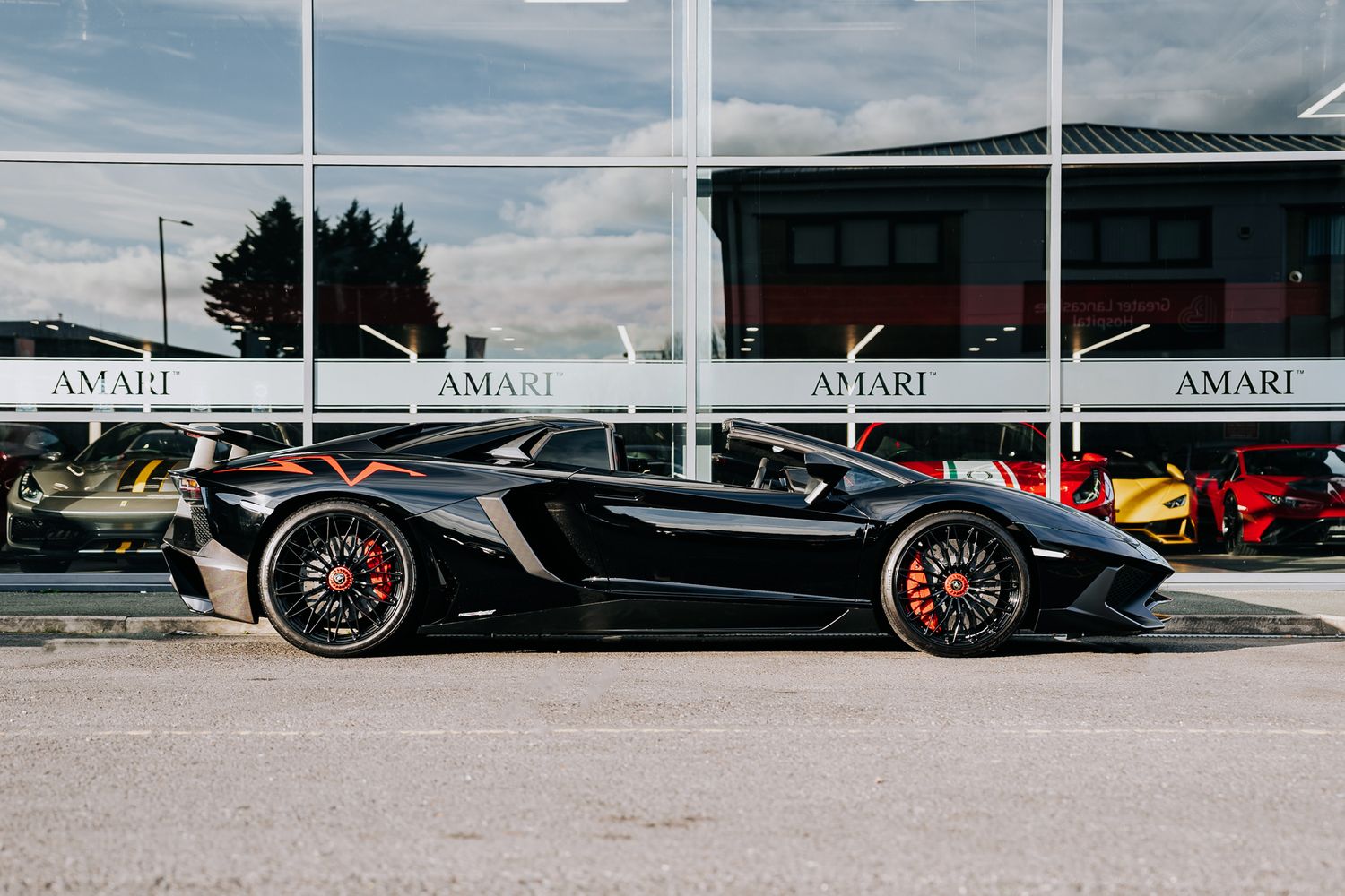 Lamborghini Aventador SV Roadster LP 750-4 for Sale UK by Amari Supercars