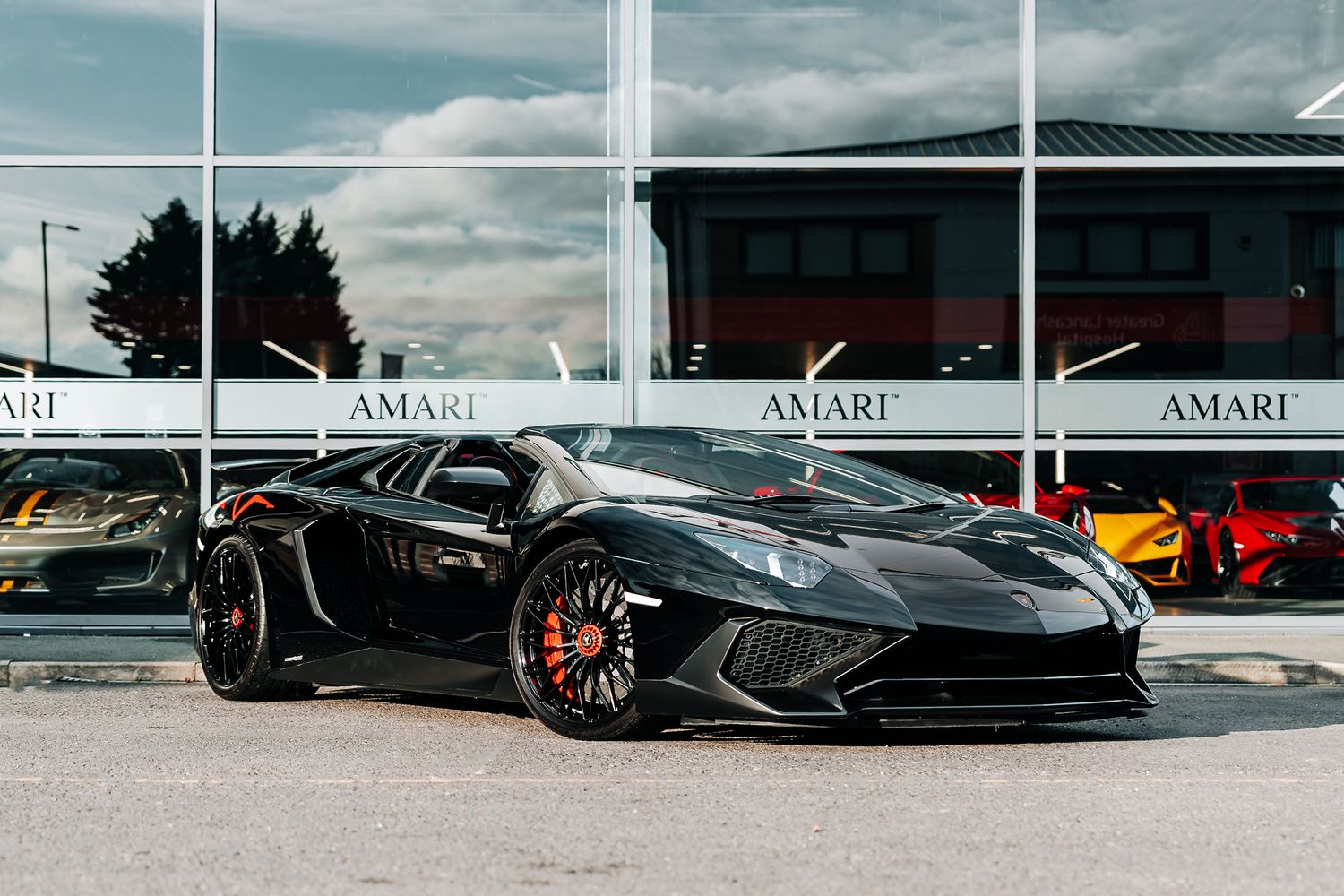 Lamborghini Aventador SV Roadster LP 750-4 for Sale UK by Amari Supercars