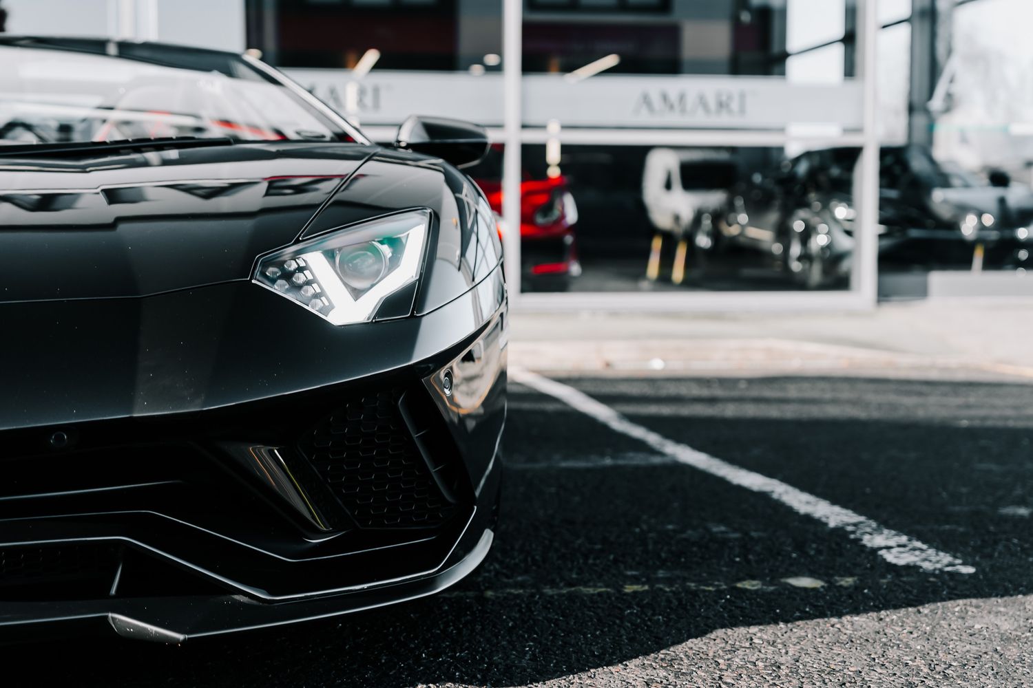 Lamborghini Aventador S Roadster LP 740-4 for Sale UK by Amari Supercars