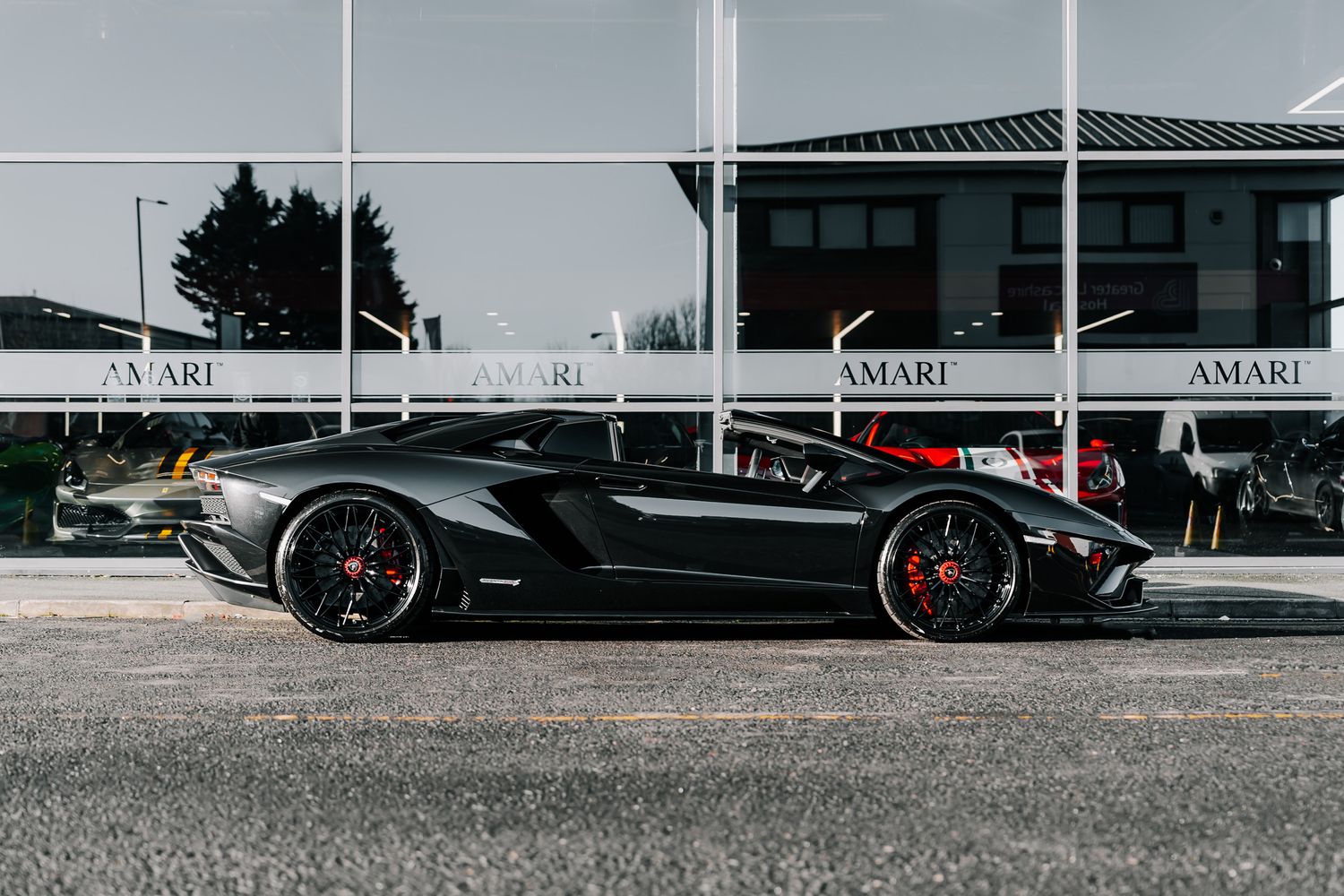 Lamborghini Aventador S Roadster LP 740-4 for Sale UK by Amari Supercars
