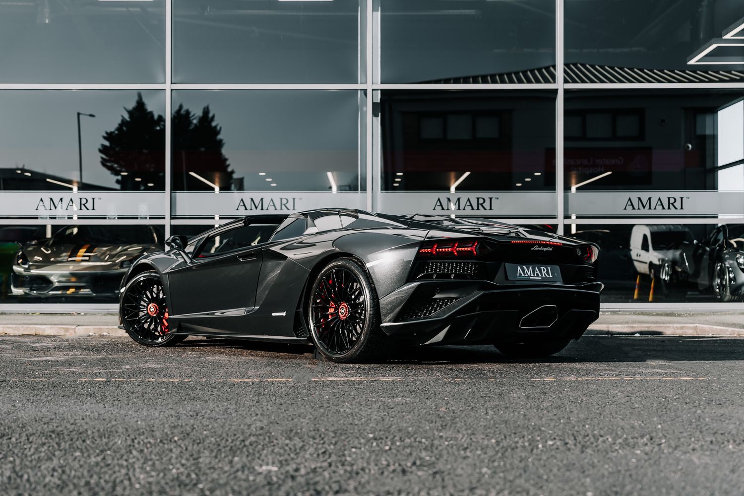 Lamborghini Aventador S Roadster LP 740-4 for Sale UK by Amari Supercars