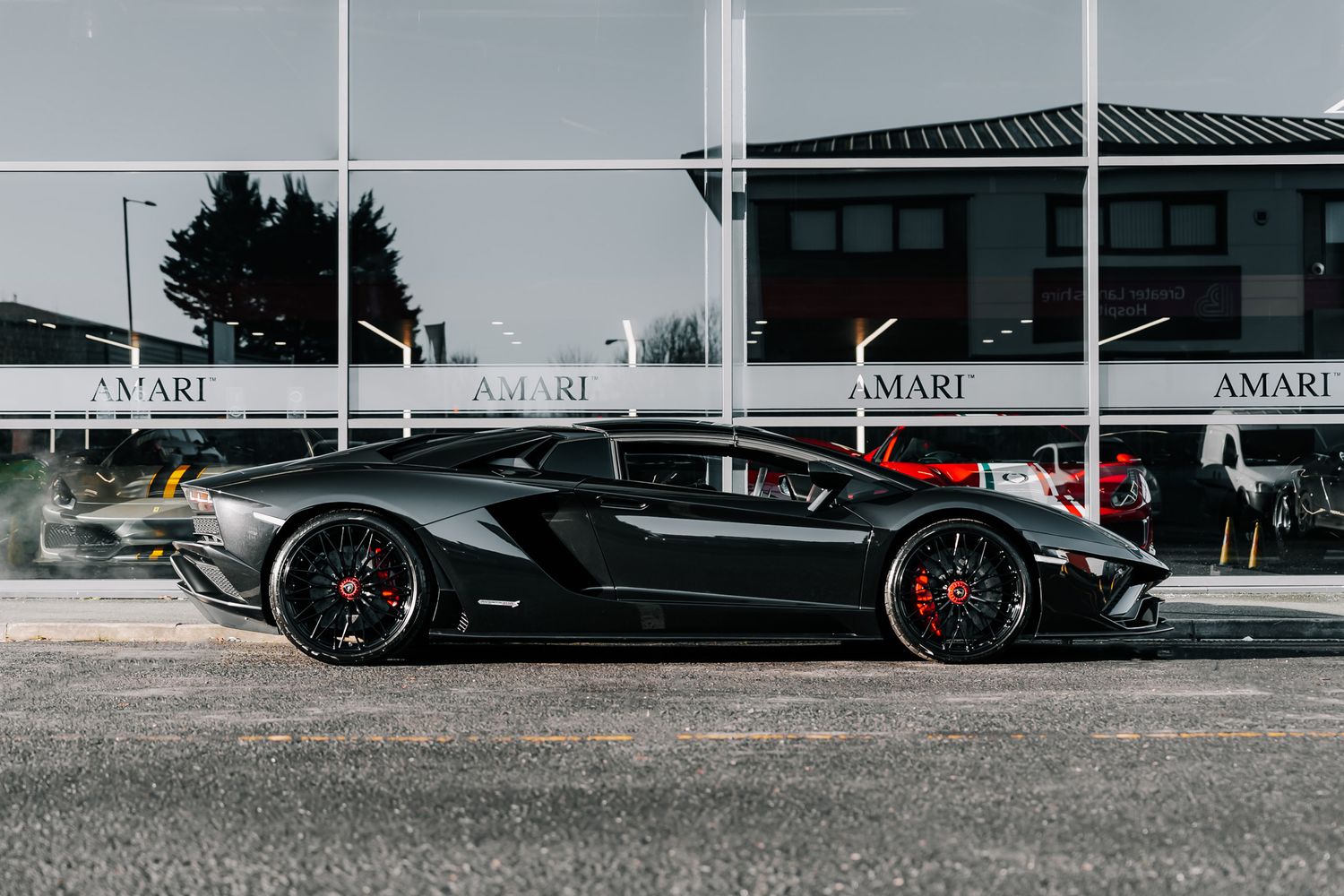 Lamborghini Aventador S Roadster LP 740-4 for Sale UK by Amari Supercars