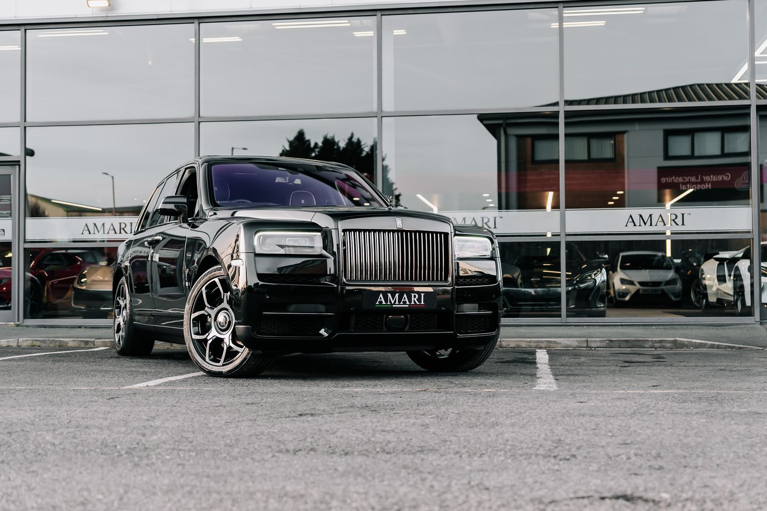 Rolls Royce Cullinan Black Badge for Sale UK by Amari Supercars