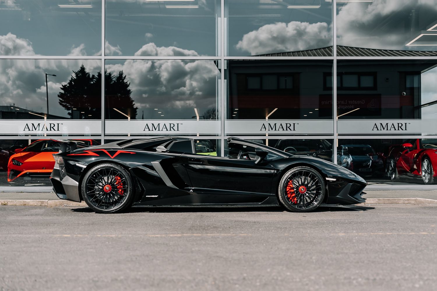 Lamborghini Aventador SV Roadster LP 750-4 for Sale UK by Amari Supercars
