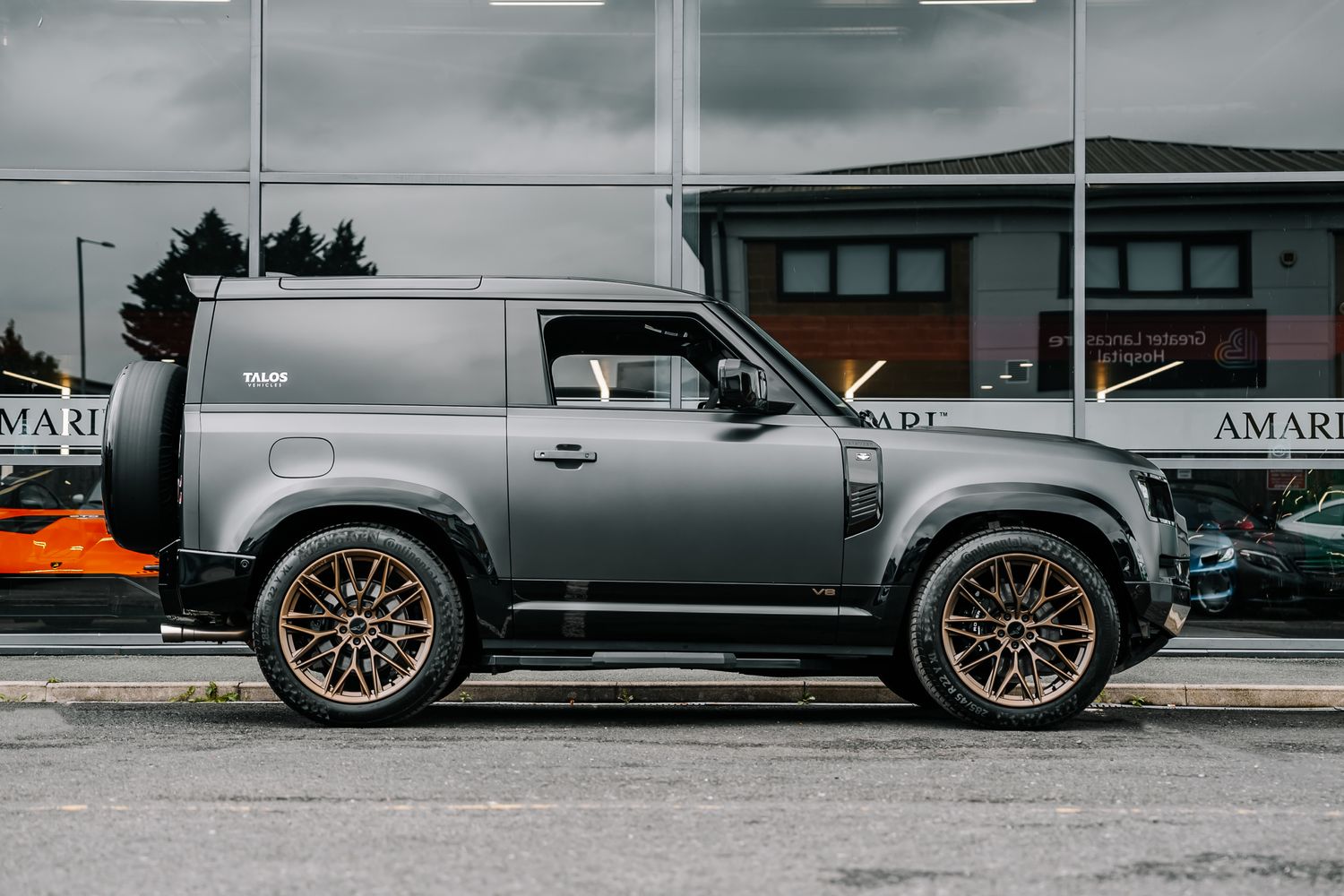Land Rover Defender V8 Carpathian Edition P525 by Talos Vehicles