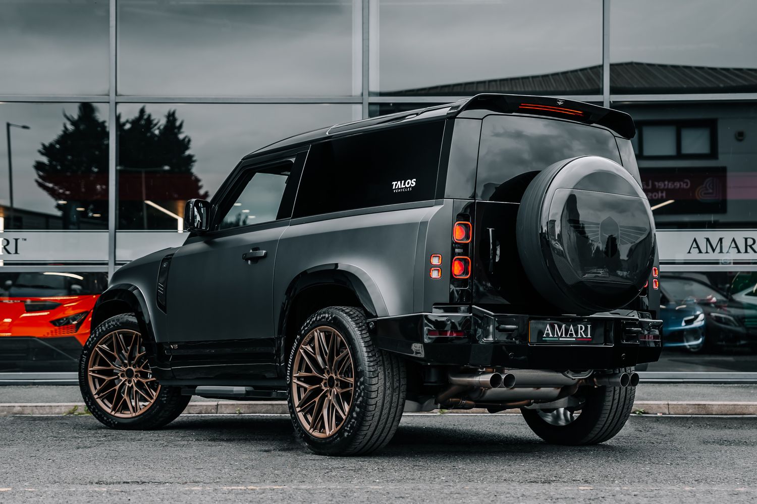 Land Rover Defender V8 Carpathian Edition P525 by Talos Vehicles