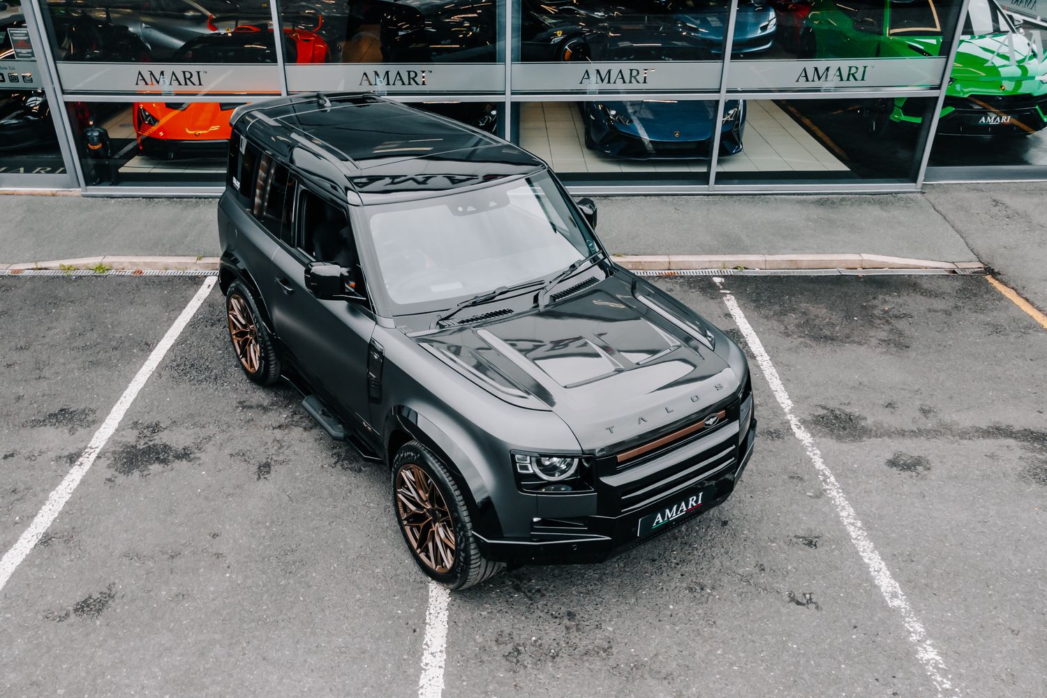 Land Rover Defender V8 Carpathian Edition P525 by Talos Vehicles