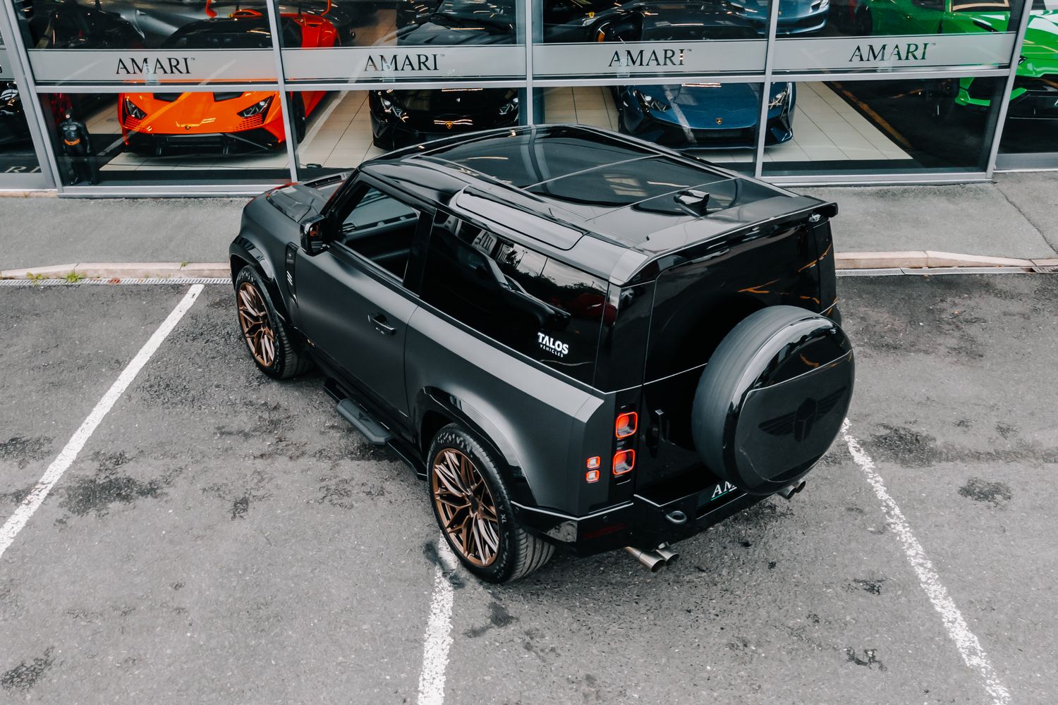 Land Rover Defender V8 Carpathian Edition P525 by Talos Vehicles