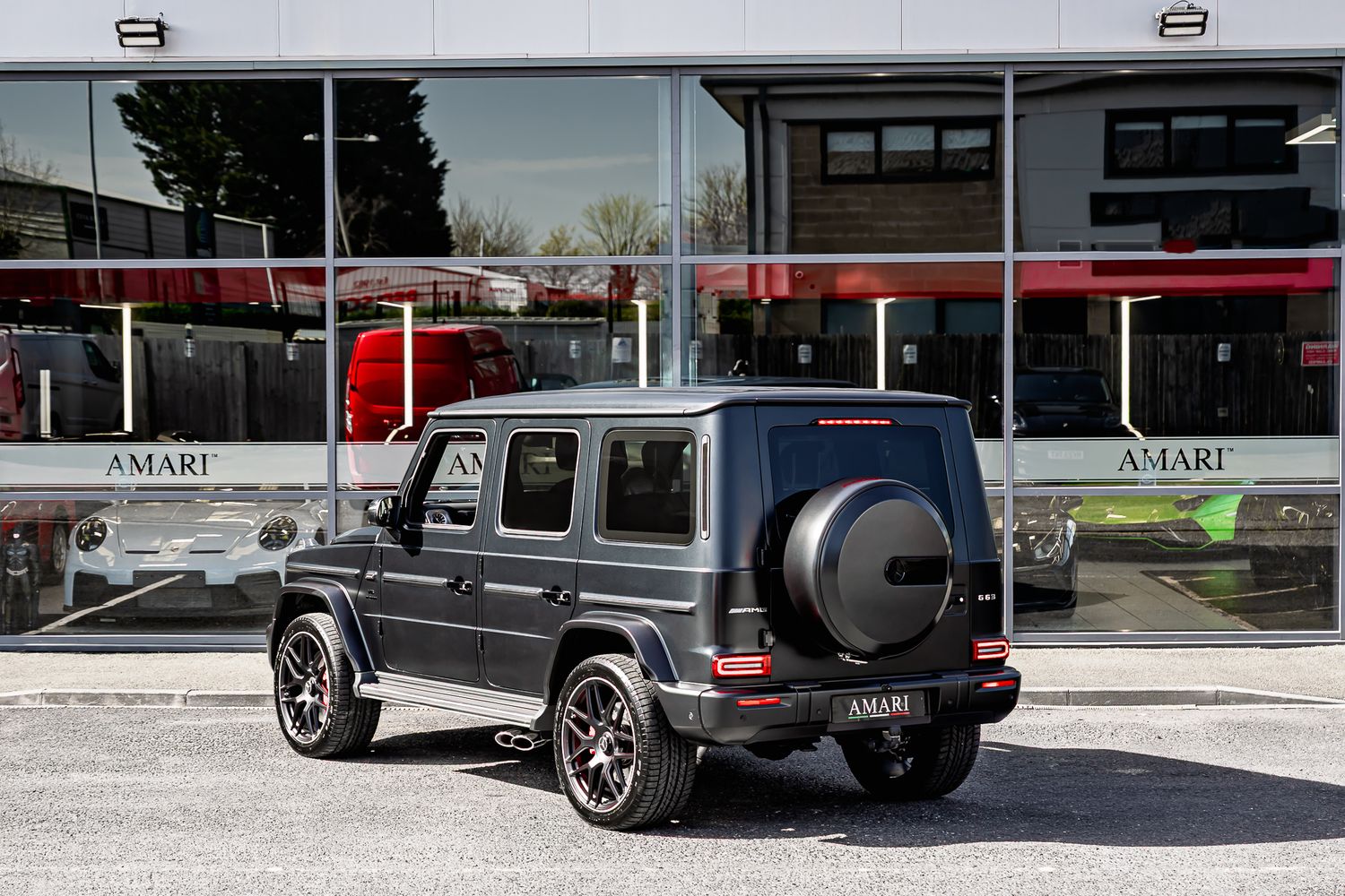 Mercedes Benz G63 Magno MANUFAKTUR 4.0-litre twin-turbocharged V8