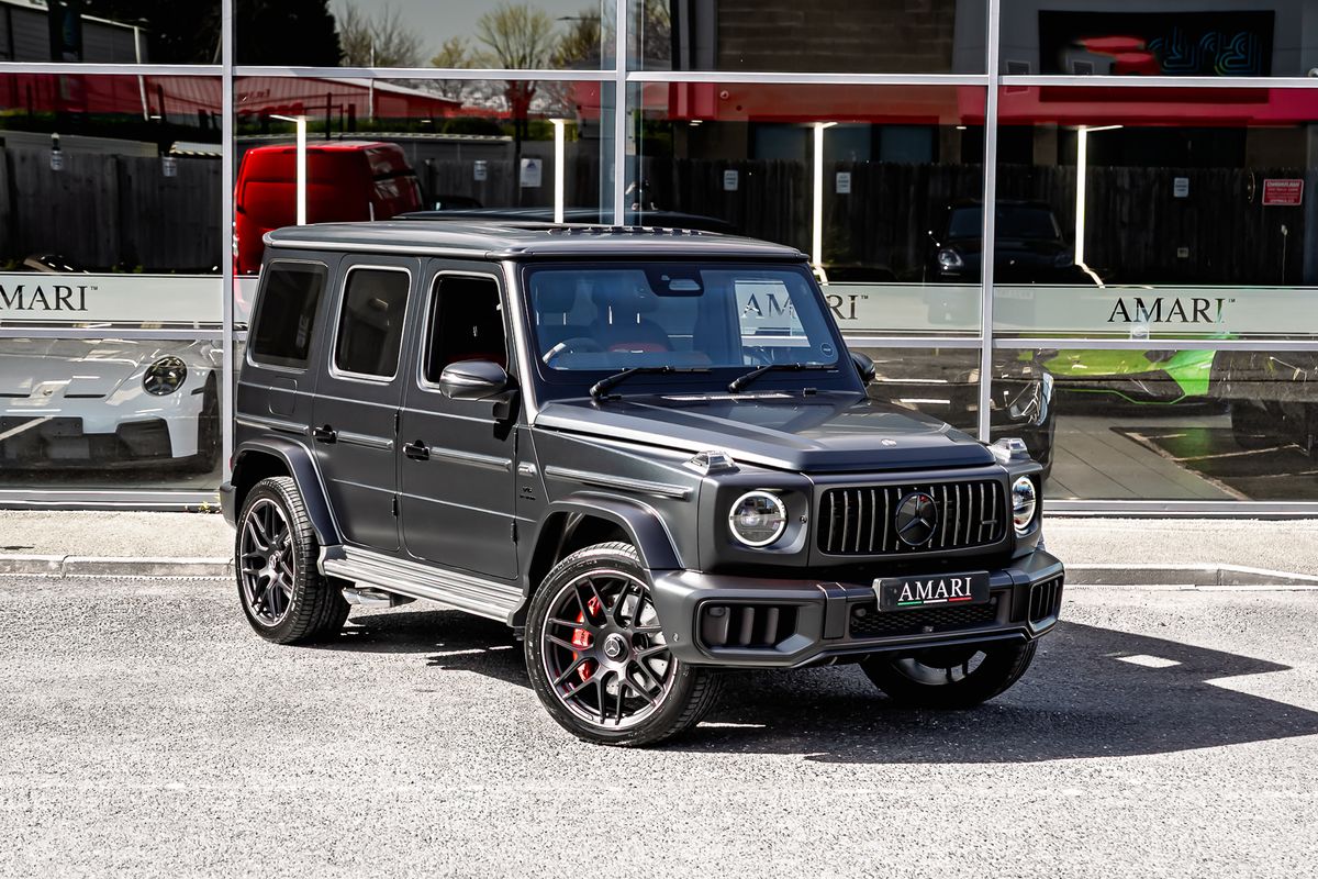 MERCEDES BENZ G63 Magno MANUFAKTUR 4.0-litre twin-turbocharged V8