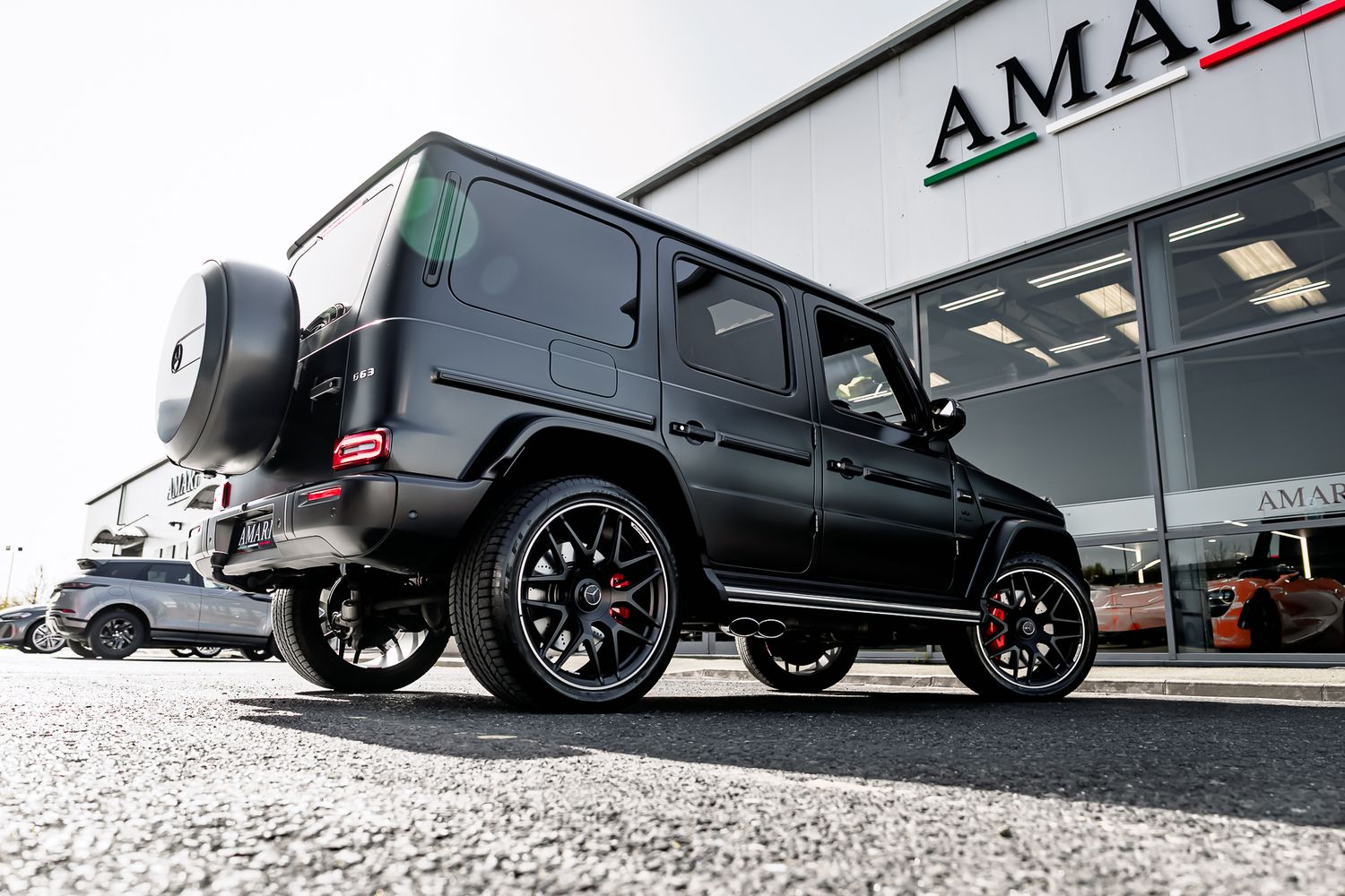 Mercedes Benz G63 Magno MANUFAKTUR 4.0-litre twin-turbocharged V8