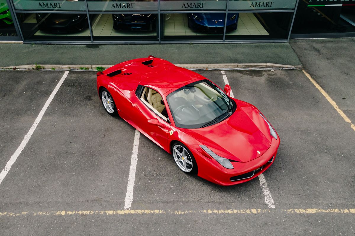 Ferrari 458 Convertible 4.5 Spider Dct 2Dr Semi Automatic