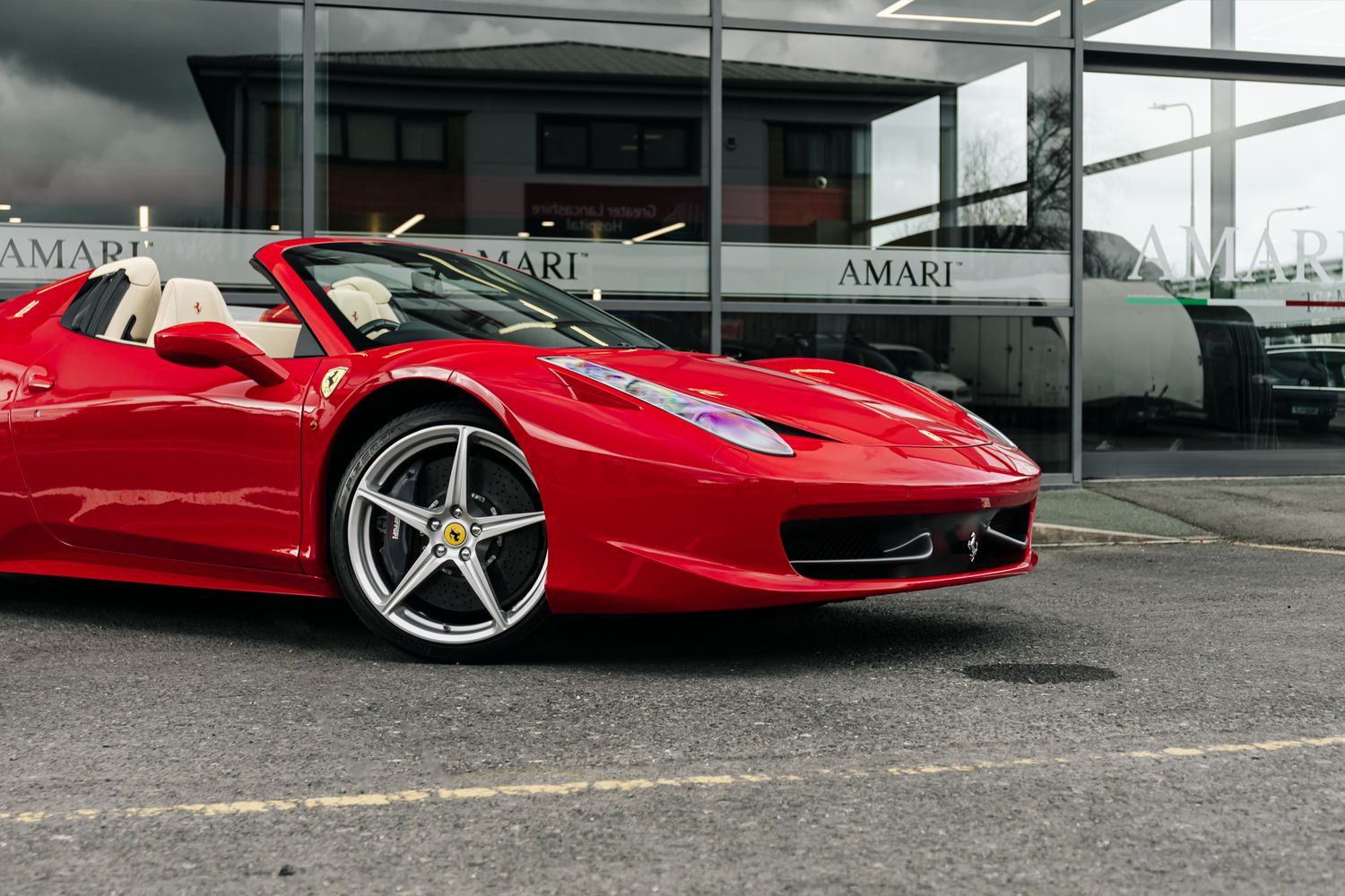 Ferrari 458 Convertible 4.5 Spider Dct 2Dr Semi Automatic