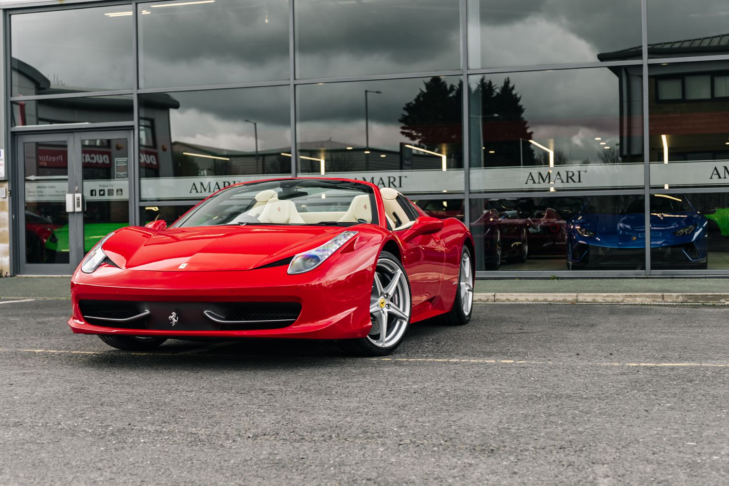 Ferrari 458 Convertible 4.5 Spider Dct 2Dr Semi Automatic