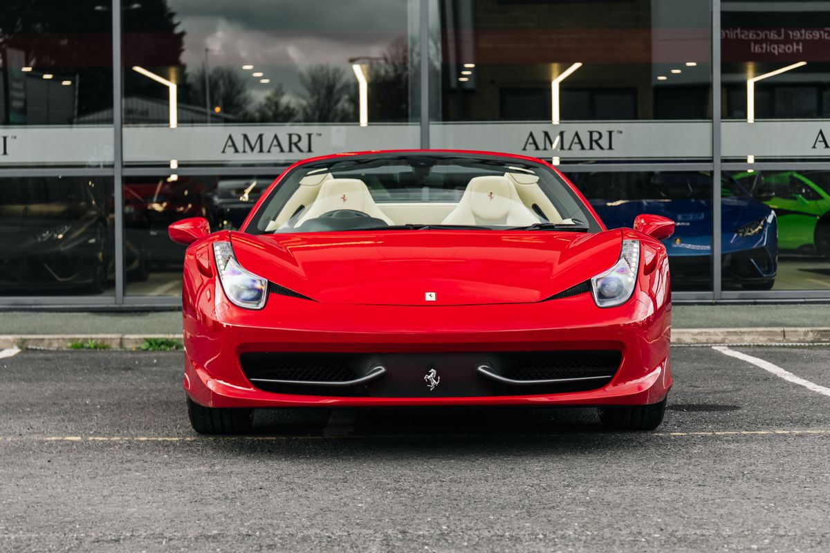 Ferrari 458 Convertible 4.5 Spider Dct 2Dr Semi Automatic