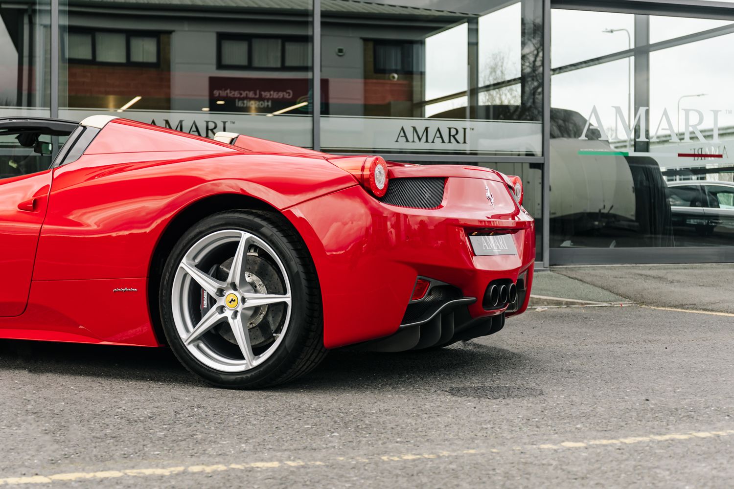 Ferrari 458 Convertible 4.5 Spider Dct 2Dr Semi Automatic