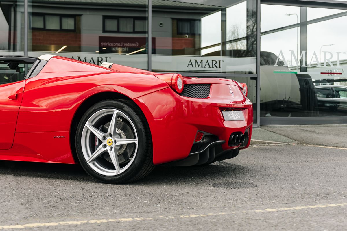 Ferrari 458 Convertible 4.5 Spider Dct 2Dr Semi Automatic