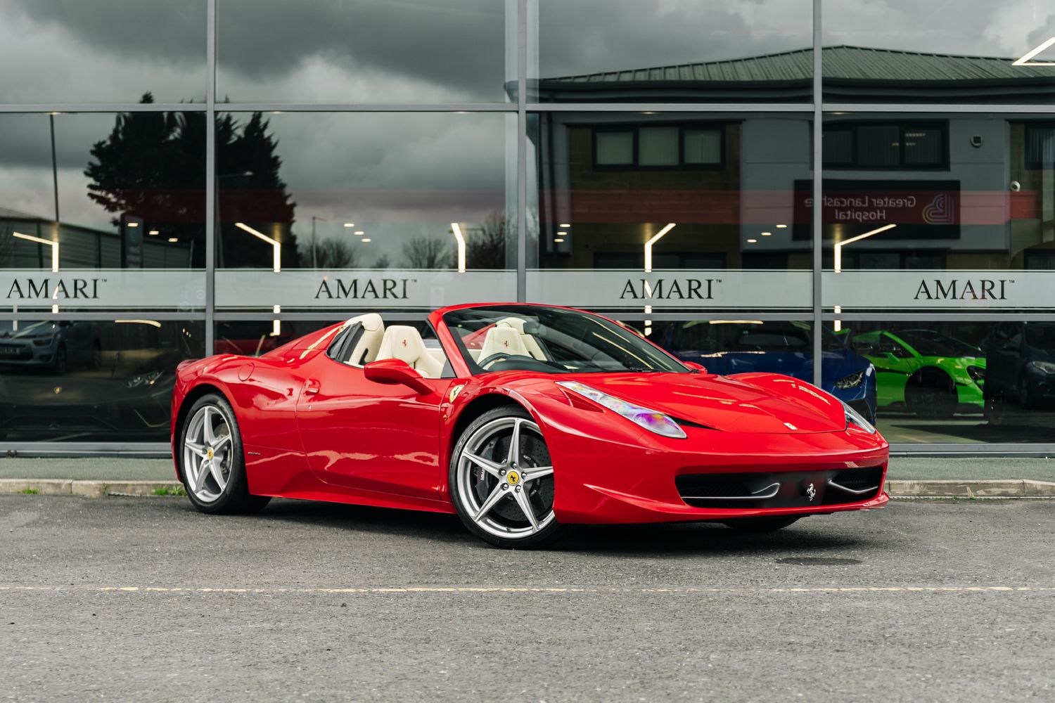 Ferrari 458 Convertible 4.5 Spider Dct 2Dr Semi Automatic