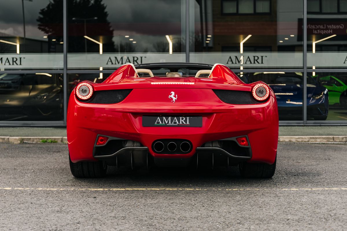 Ferrari 458 Convertible 4.5 Spider Dct 2Dr Semi Automatic